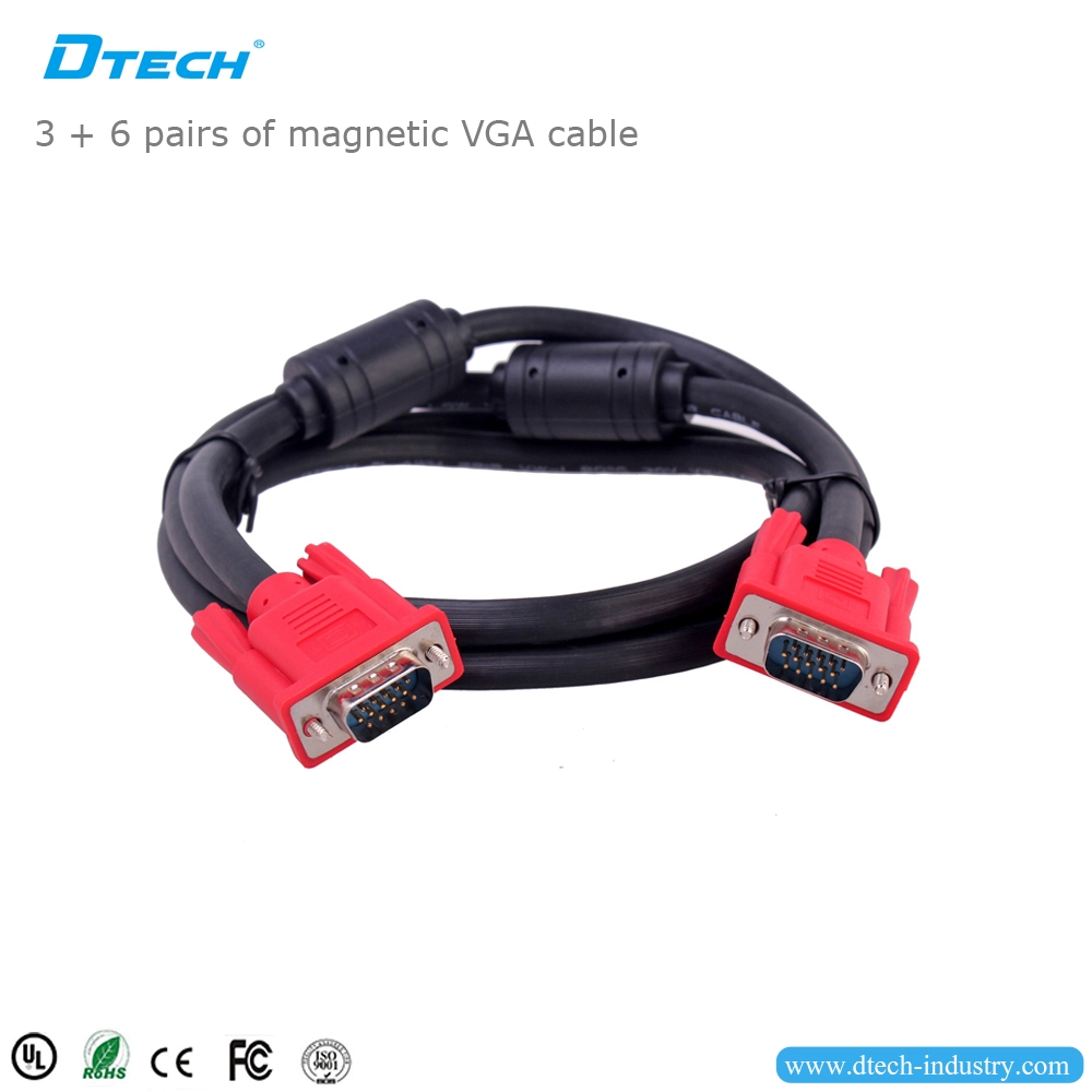 DTECH DT-6916 Cáp VGA 3 + 6 1.6M