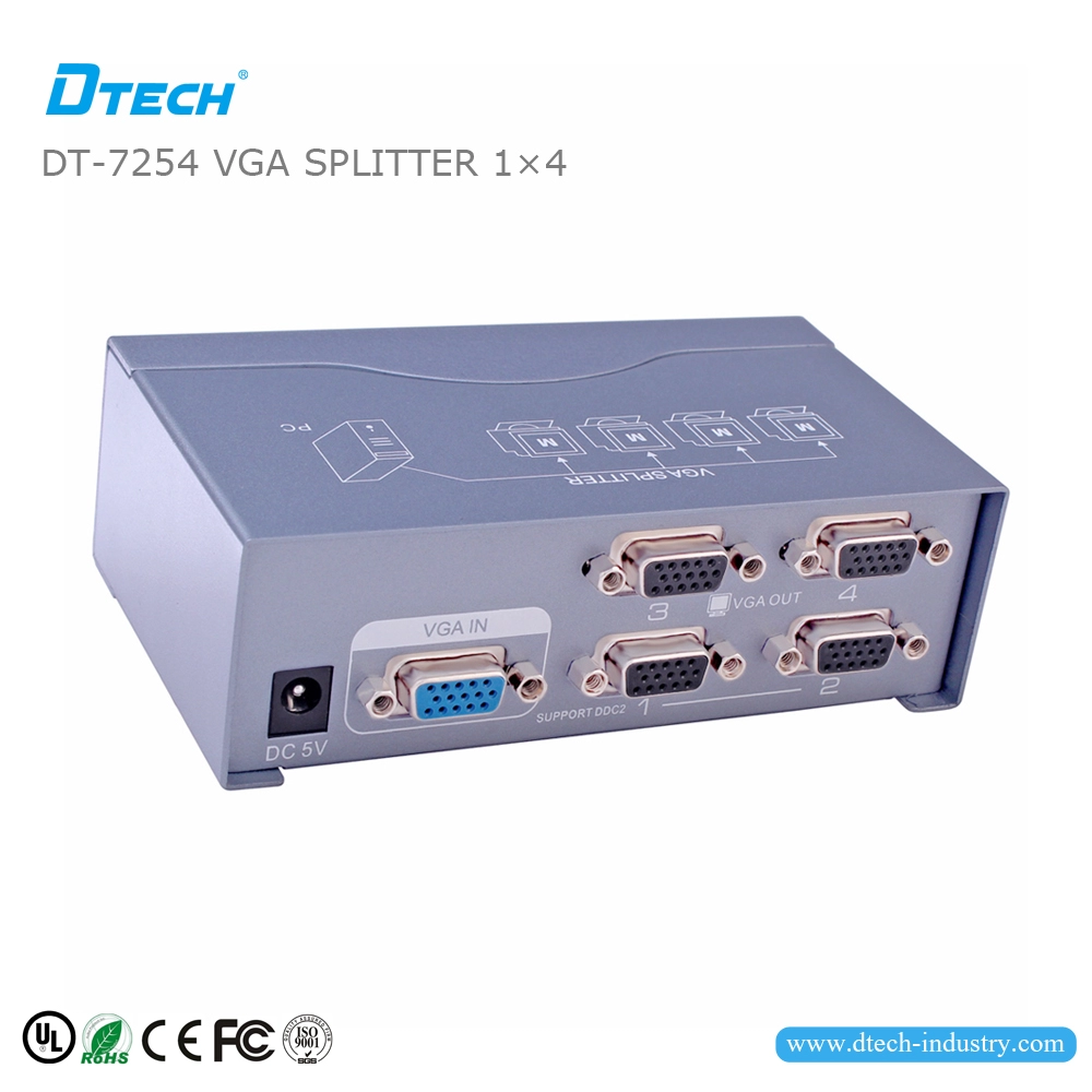 DT-7254 1 ĐẾN 4 BỘ SPLITTER VGA 250MHZ
