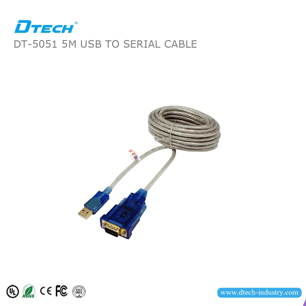 DTECH DT-5051 Cáp USB 2.0 sang RS232 Chip FTDI