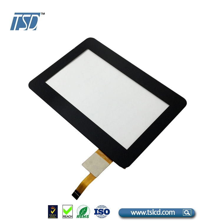 Bảng điều khiển LCD 500cd / m2 4.3 '' tft với cảm ứng thấu kính che