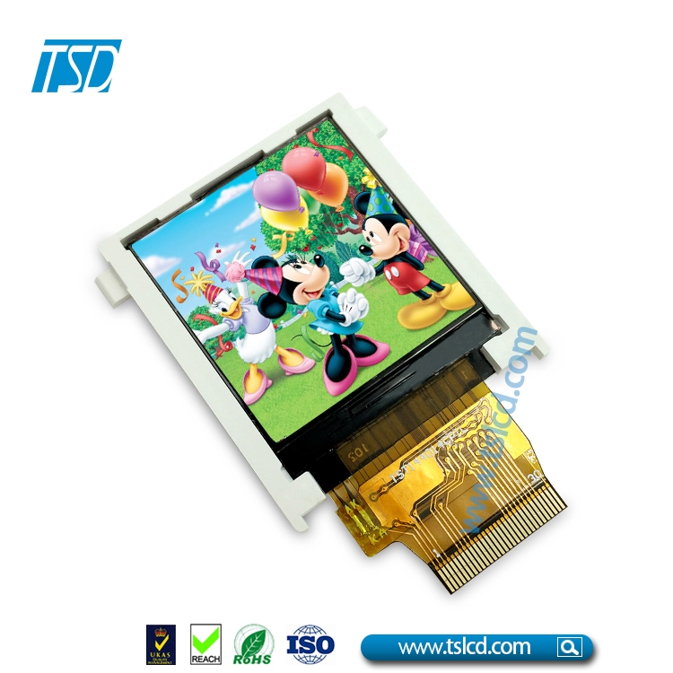 Màn hình LCD LCD 1,44" 128x128 pixel lcm với bảng điều khiển cảm ứng RTP có độ truyền qua cao