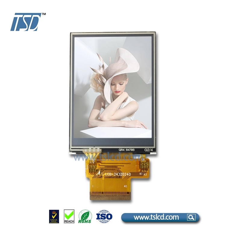 Đầu nối ZIF FPC Màn hình LCD TFT 2,4 inch 240x320 với RTP
