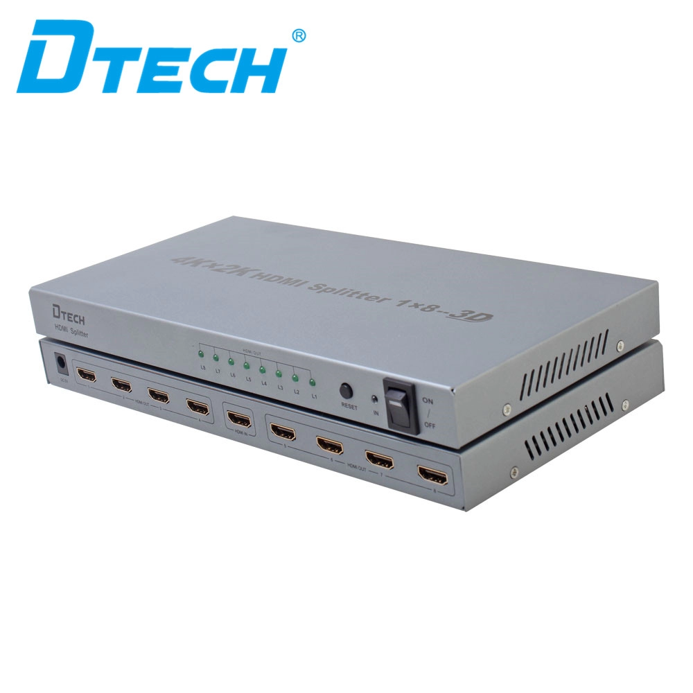 DTECH DT-7148 BỘ XOAY HDMI 1 ĐẾN 8 4K