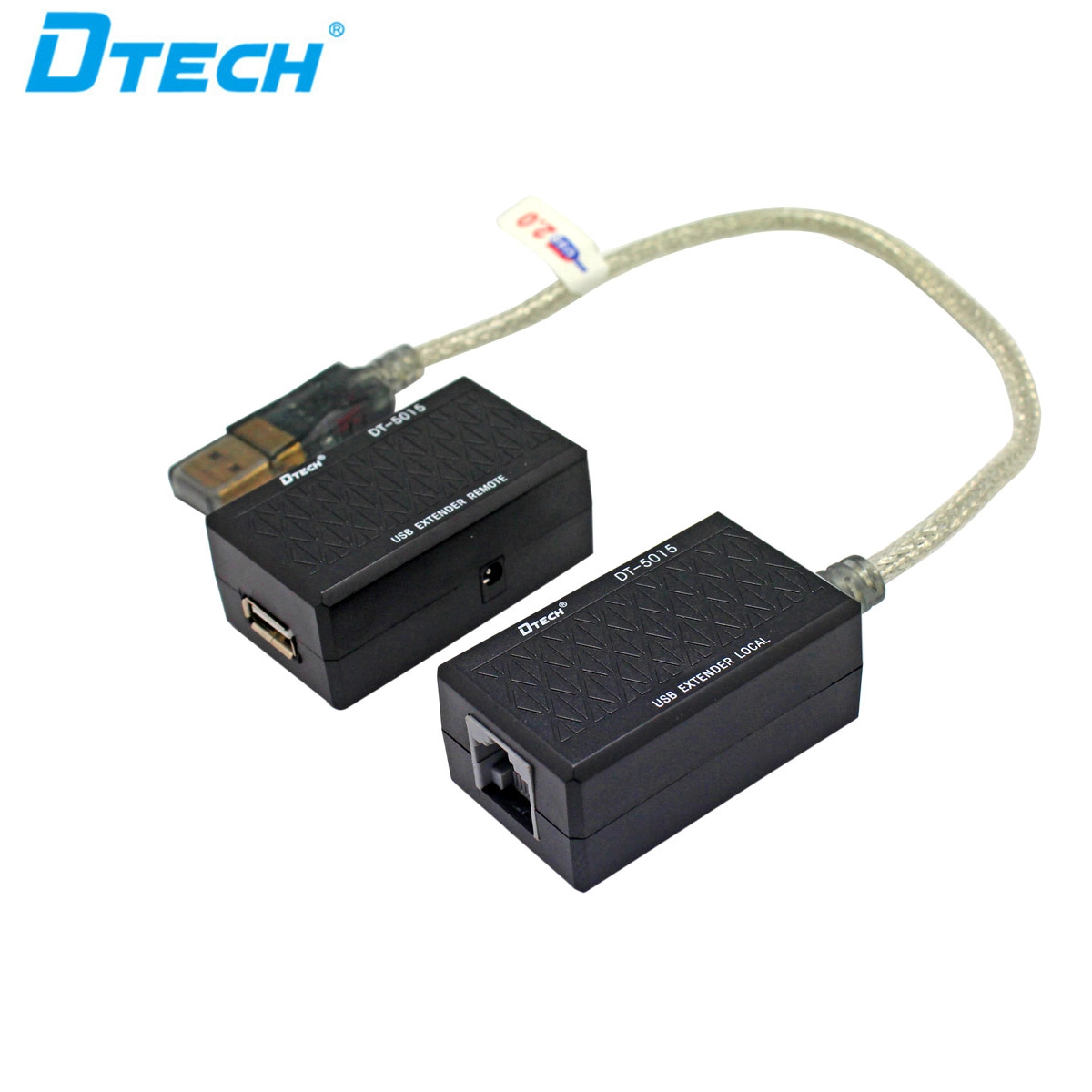 DTECH DT-5015 Bộ mở rộng USB 60M bằng cáp lan