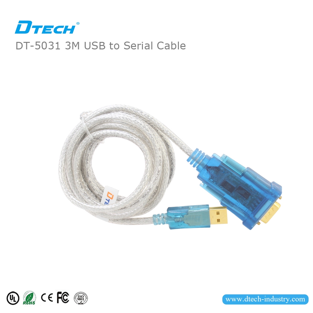 DTECH DT-5031 Cáp USB 2.0 sang RS232 Chip FTDI