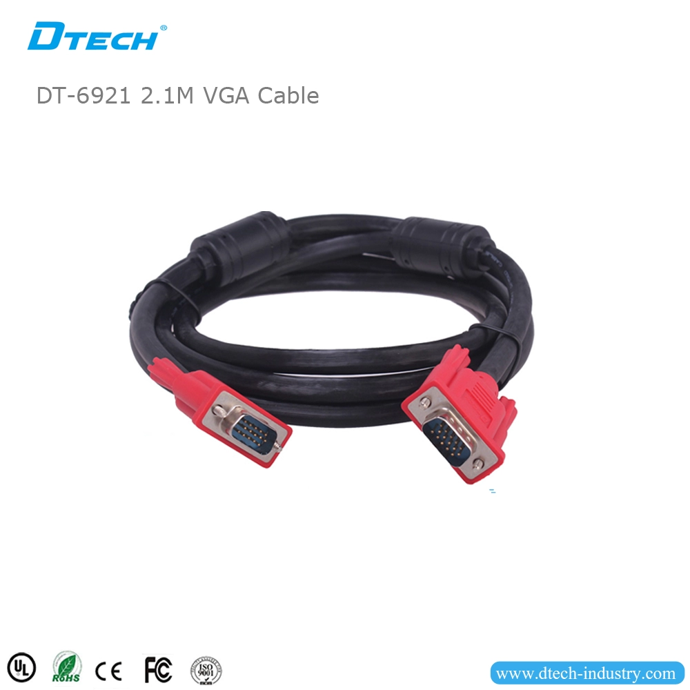 DTECH DT-6921 Cáp VGA 3 + 6 2.1M