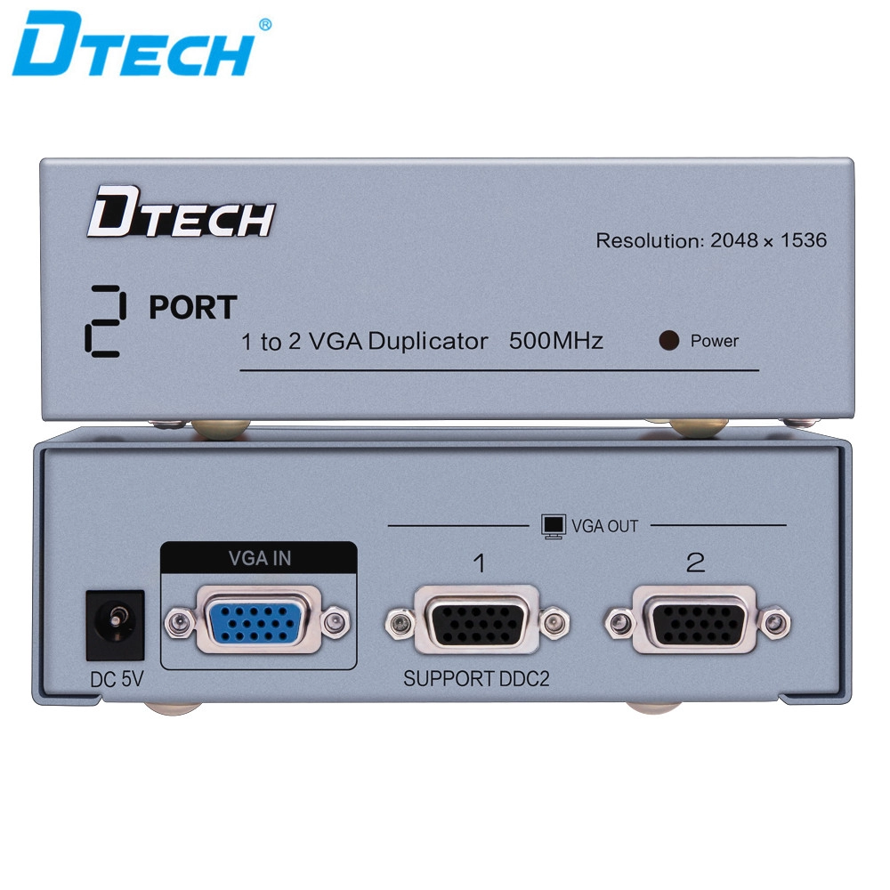 DT-7502 1 ĐẾN 2 500MHZ VGA SPLITTER