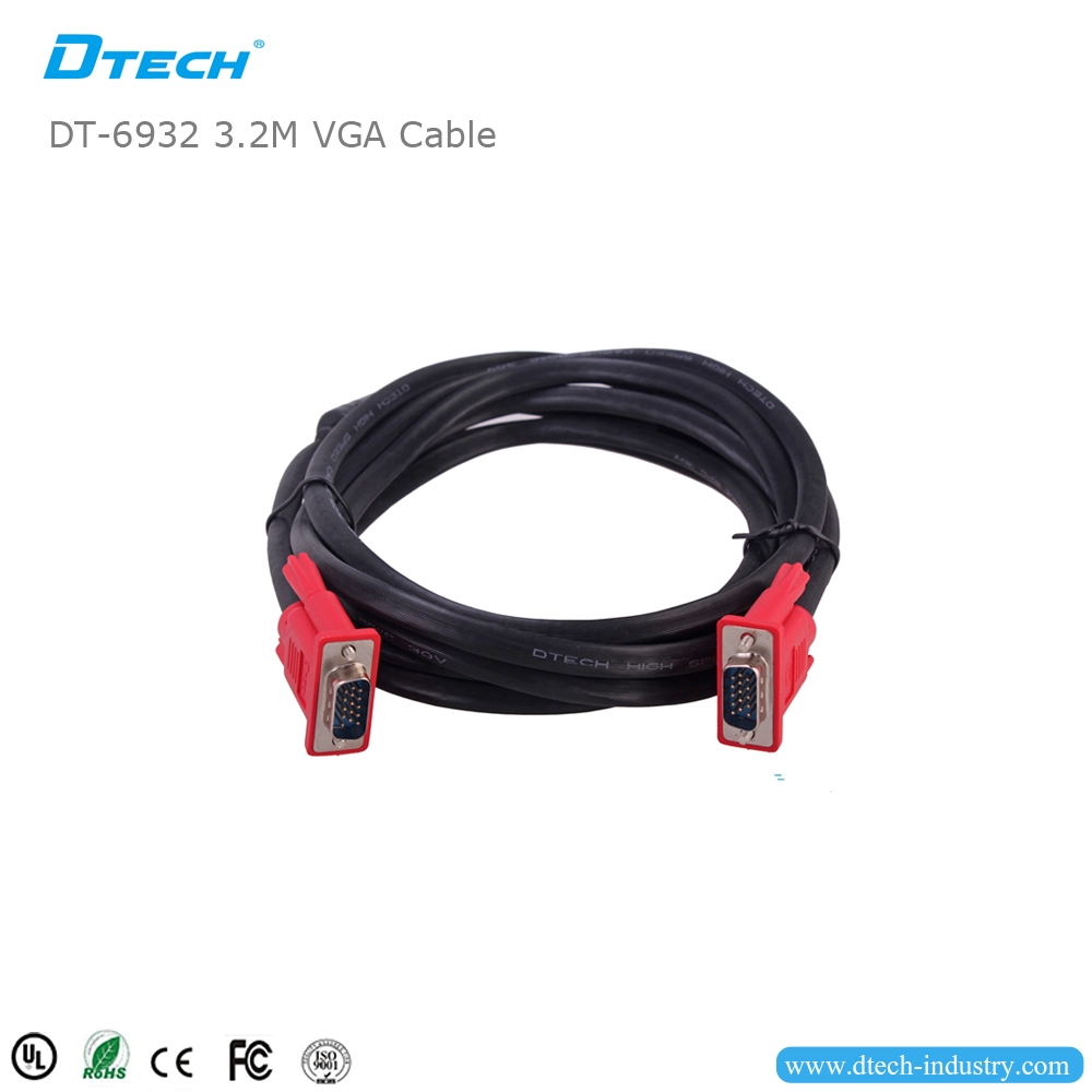 DTECH DT-6932 Cáp VGA 3 + 6 3.2M