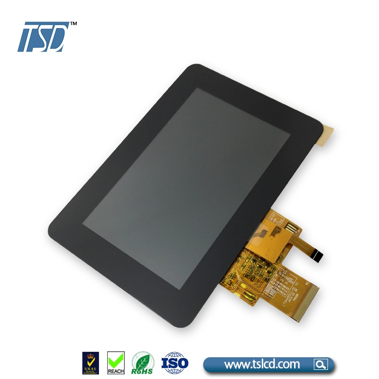 Mô-đun LCD TFT 5,0 inch độ sáng cao 800 * 480 điểm với CTP