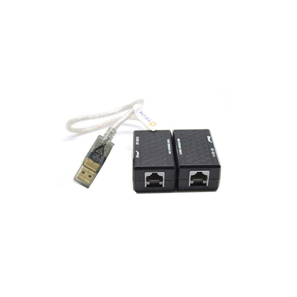 DTECH DT-5015 Bộ mở rộng USB 60M bằng cáp lan
