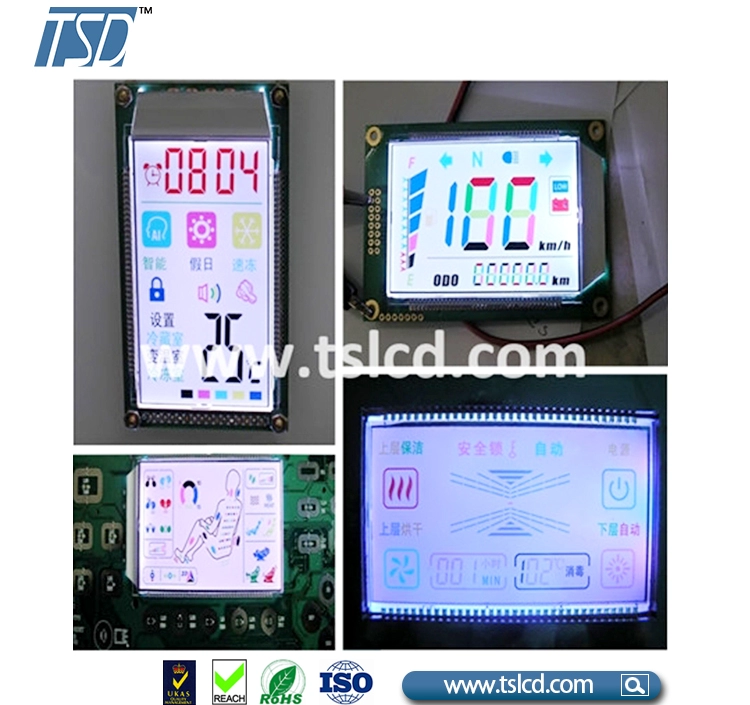 Bảng kính LCD tùy chỉnh tích cực FSTN cho máy