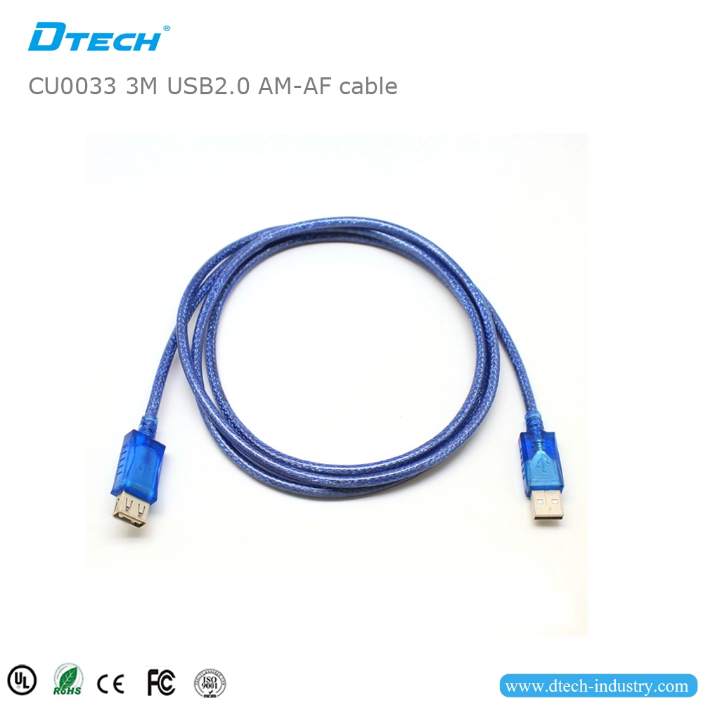 DTECH CU0033 3M USB2.0 AM-AF cáp
