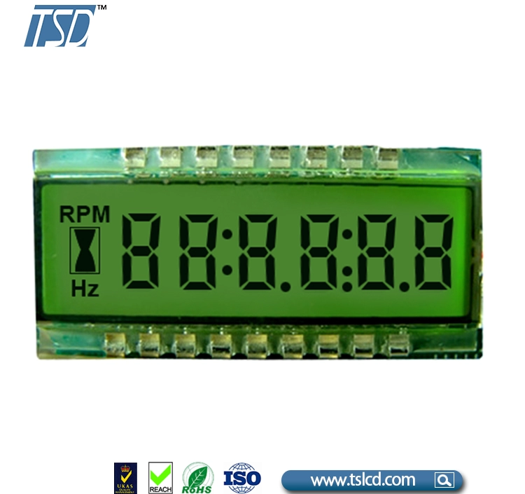 LCD STN nền vàng xanh