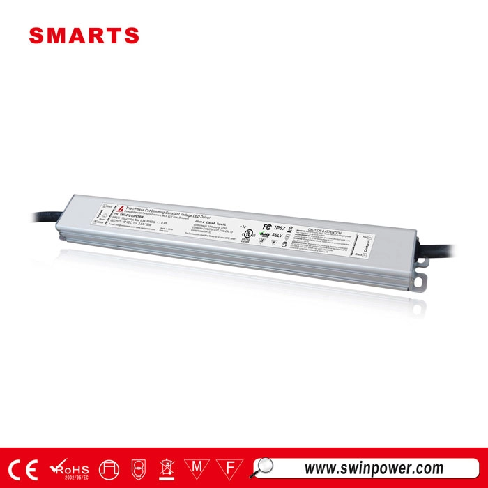 Mức độ chống thấm nước IP67 dẫn nguồn cung cấp điện 30w 12 volt dc các trình điều khiển có thể điều chỉnh độ sáng cho đèn led