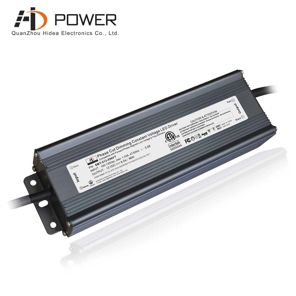 Trình điều khiển đèn led có thể điều chỉnh độ sáng ip67 100w cho đèn led dự án mỏng