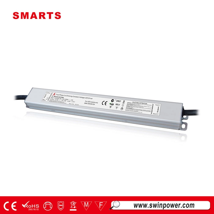 Trình điều khiển đèn LED có thể điều chỉnh độ sáng 220vAC đến 24vDC Bộ nguồn 36w cho đèn bảng điều khiển LED