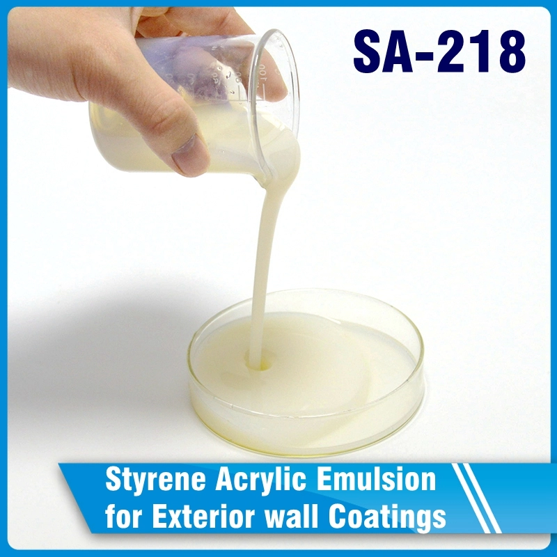 Styrene Acrylic Emulsion cho Sơn phủ tường bên ngoài SA-218