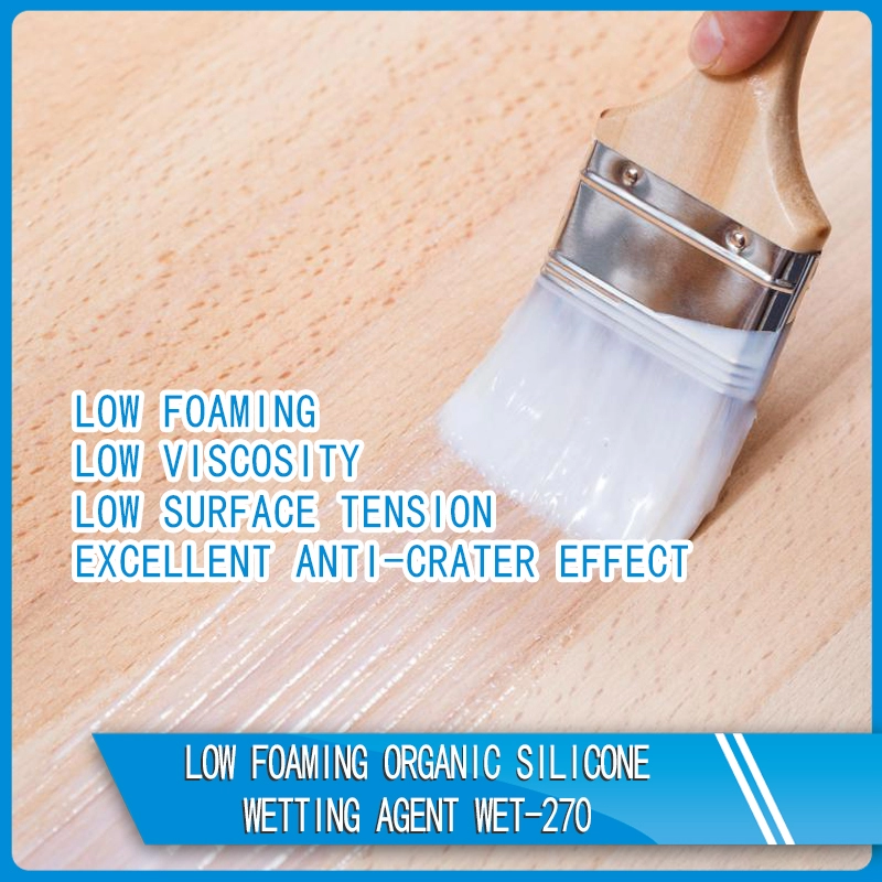 Chất làm ướt silicon hữu cơ ít tạo bọt WET-270