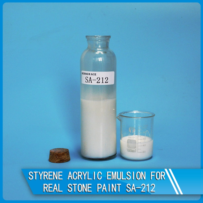 Nhũ tương acrylic Styrene cho sơn đá thật SA-212