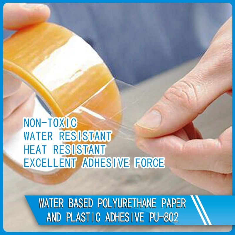 Giấy polyurethane gốc nước và chất kết dính nhựa PU-802