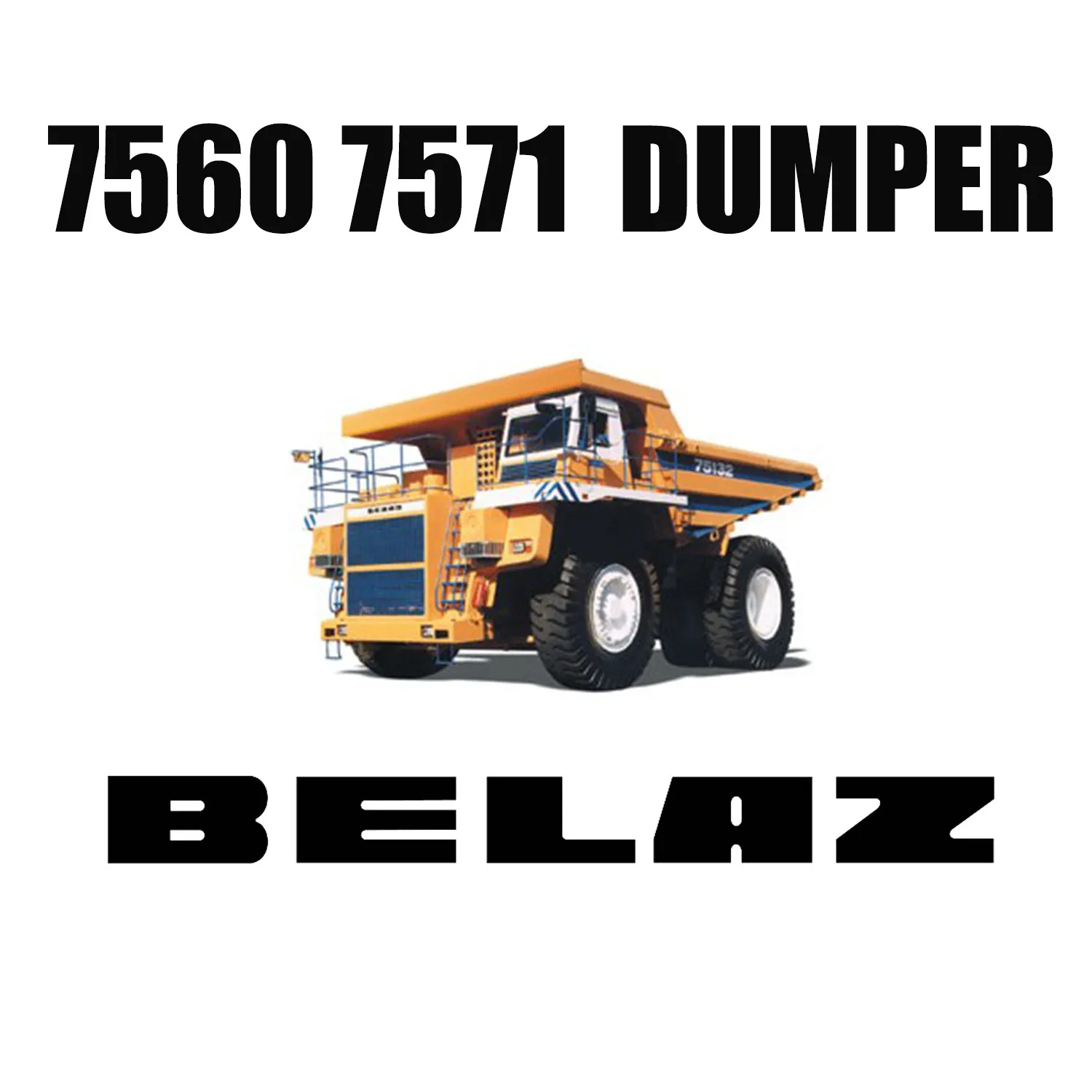 Khai thác bề mặt Lốp 59 / 80R63 OTR cho xe tải tự đổ Giant BELAZ 7571
