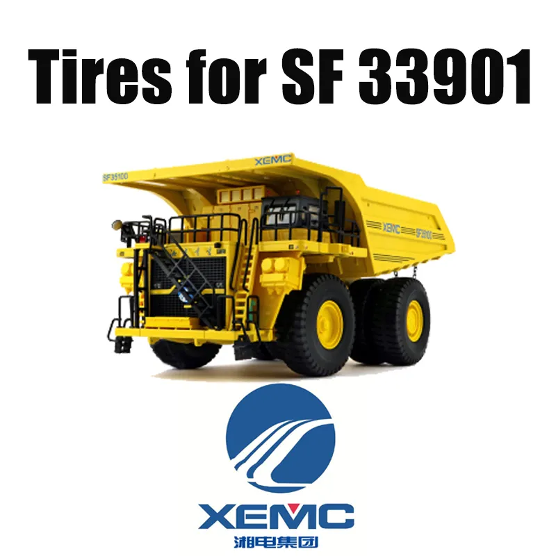 Xe tải kéo XEMC SF33901 Được trang bị LỐP KHAI THÁC NGOÀI ĐƯỜNG 50 / 80R57
