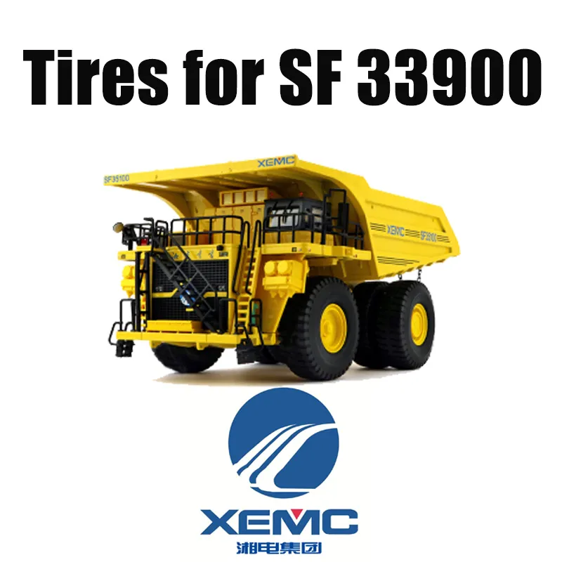 Xe tải khai thác hạng nặng XEMC SF33900 được trang bị Lốp OTR địa hình LUAN 46 / 90R57