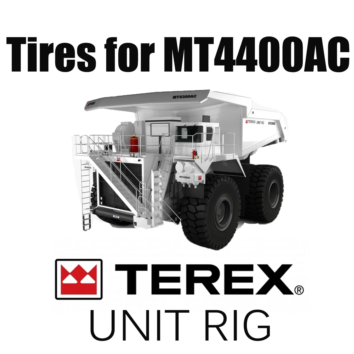 Chiều sâu 46 / 90R57 Đặc biệt dành cho lốp đường áp dụng cho UNIT RIG MT4400AC