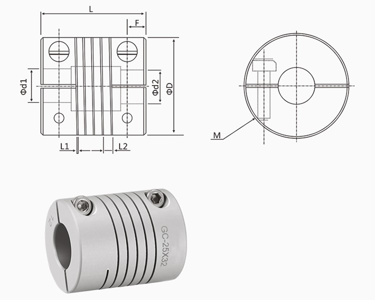 Oldham coupling drawings