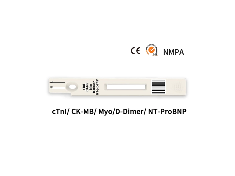 Kiểm tra định lượng nhanh 5 trong 1 (cTnI / CK-MB / Myo / NT-proBNP / D-Dimer)