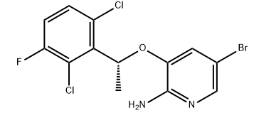 (R) -5-bromo-3- (1- (2,6-dichloro-3-fluorophenyl) etoxy) pyridin-2-amin