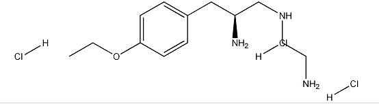 (S) -N1- (2-aminoetyl) -3- (4-etoxyphenyl) propan-1,2-diamine.3HCl