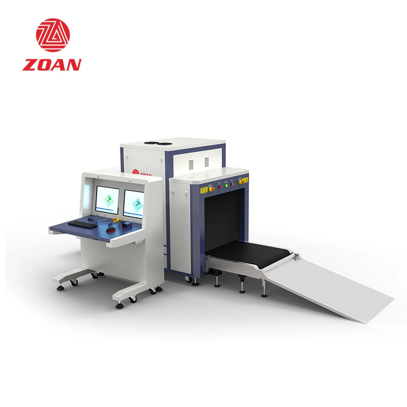 Máy hành lý Airport X Ray Máy quét hành lý X-Ray đa năng lượng màu ZA8065