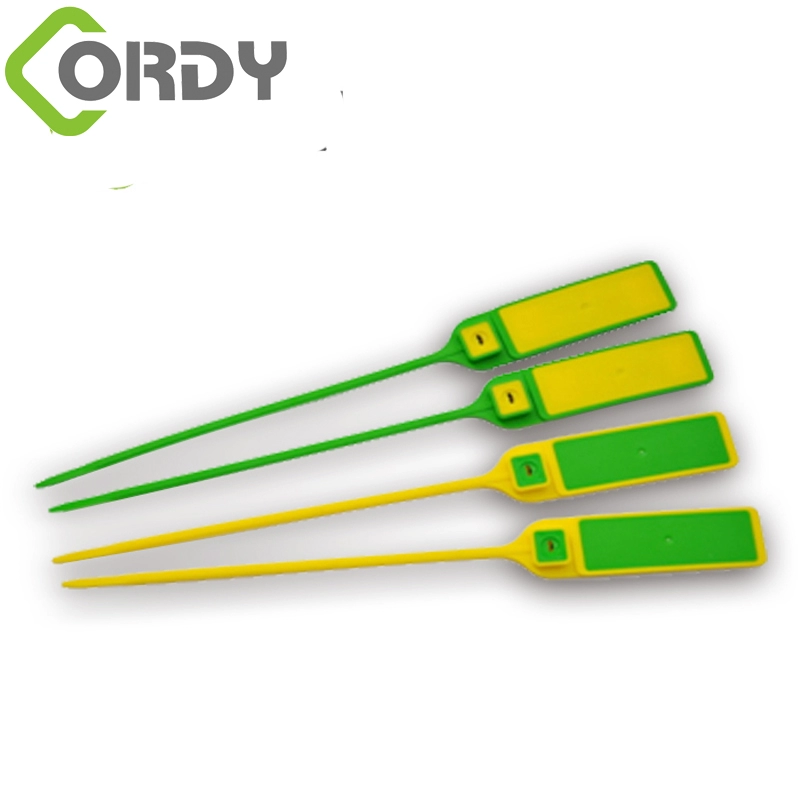 Tie Label UHF Passive Stick bảo mật Con dấu bằng nhựa Thẻ RFID