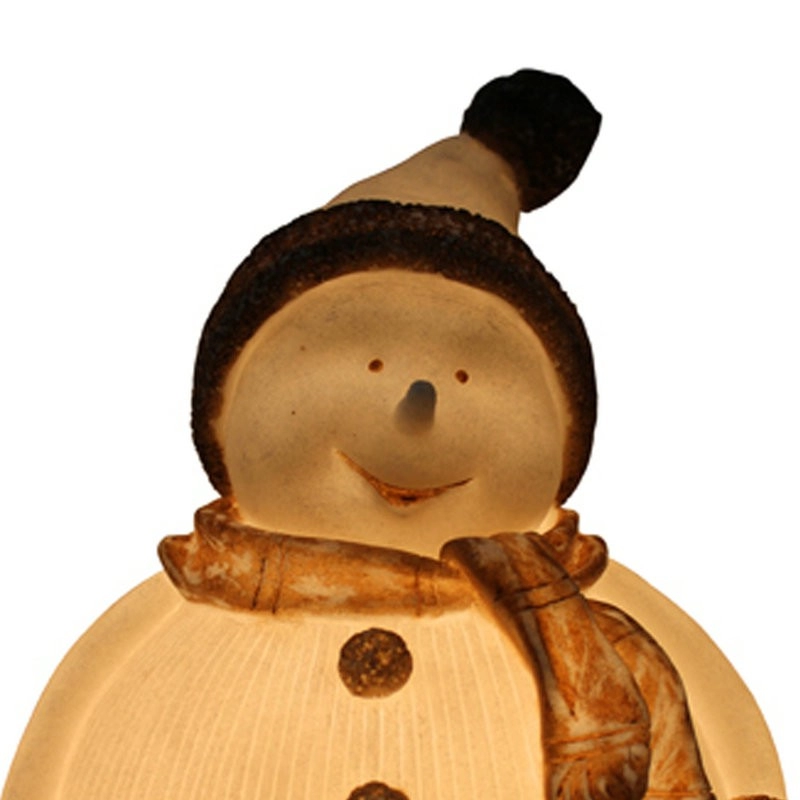 Đèn bán chạy nhất Giáng sinh màu trắng có gờ người tuyết để sử dụng trong nhà