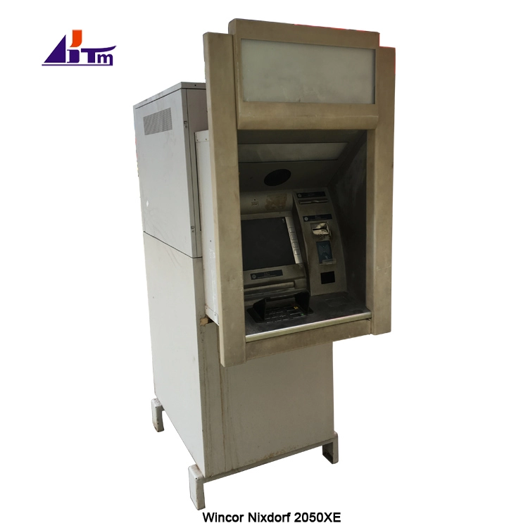 Máy ATM ngân hàng Wincor Nixdorf Procash 2050XE USB tải phía sau thông qua tường