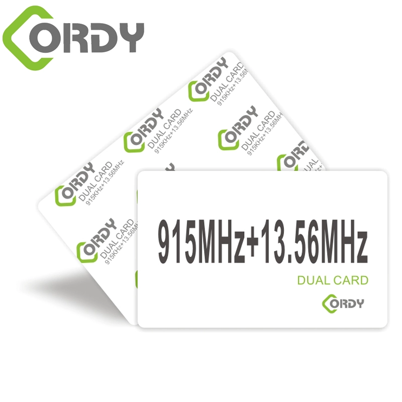 Thẻ tần số kép RFID 13,56MHz + 915MHz 1k + Alien Higgs3