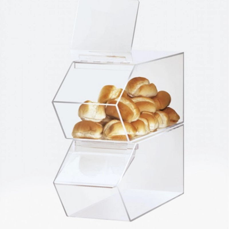 Hộp kẹo bánh mì acrylic có thể làm bánh mì bằng sô cô la thực phẩm
