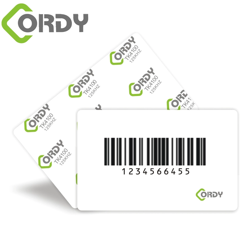 Thẻ mã vạch thẻ kép RFID