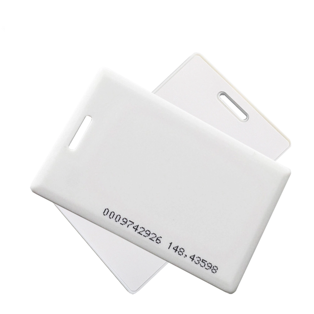 Thẻ dày RFID ABS Thẻ vỏ sò với EM4305 để truy cập