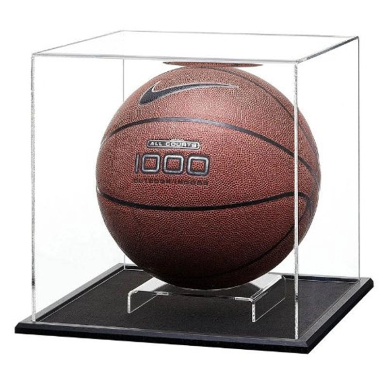 Hộp trưng bày bóng rổ acrylic trong suốt sang trọng thời trang cao cấp