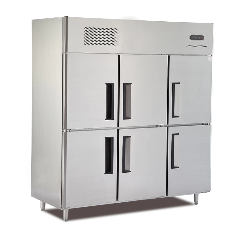 Tiếp cận thương mại 6 cửa 1,6LG trong tủ lạnh tủ lạnh nhà bếp Tủ đông cho nhà hàng