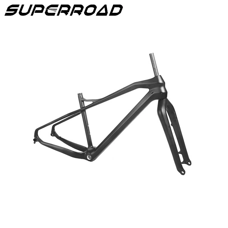 Khung trên xe đạp Superroad Fat 700c Khung xe đạp 26er sợi carbon Chất béo Lốp xe đạp