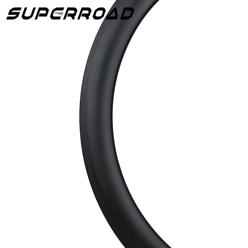 Vành xe đạp không săm 700C 45mm Carbon Rim Clincher