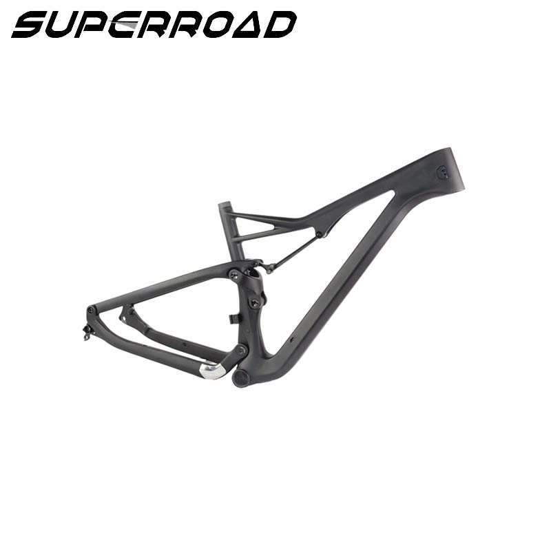 Giá rẻ Superroad 650B MTB Khung xe đạp leo núi carbon Khung vật liệu khung