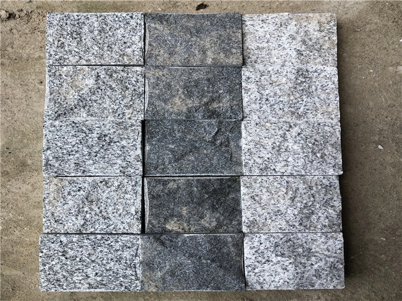 G654 Granite Padang Dark Granite Cube Cobble Stone