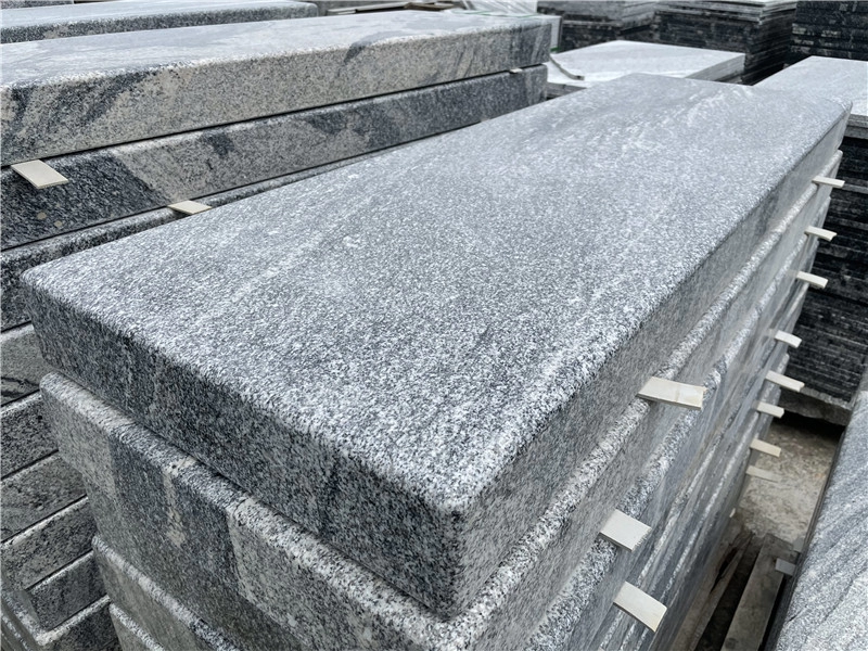 Mặt bàn lát gạch Granite xám Juparana của Trung Quốc