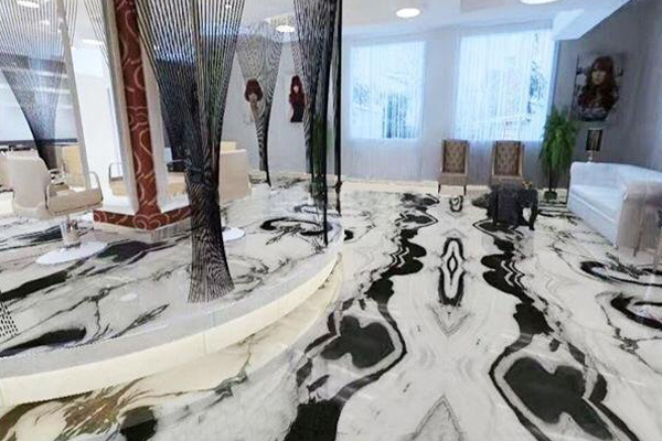 vein white marble floor covering tiles