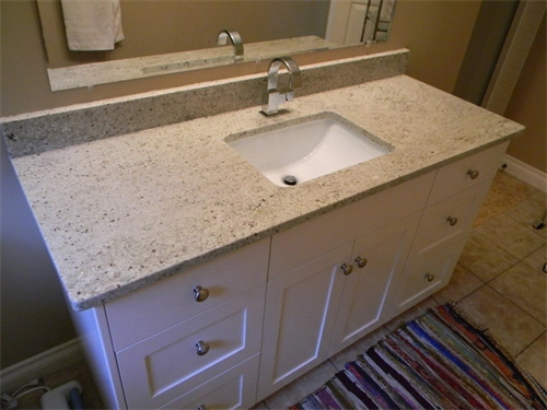 Mặt bàn bếp bằng đá Granite trắng Kashmir Đảo Vanity