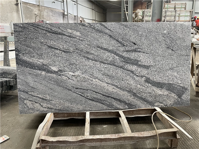 Mặt bàn lát gạch Granite xám Juparana của Trung Quốc